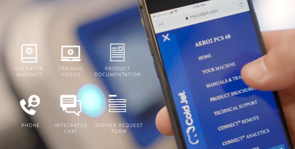 Cold Jet IoT solution